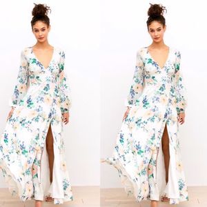 Yumi Kim X BHLDN Melissa Maxi dress in Sunday Rose size 8